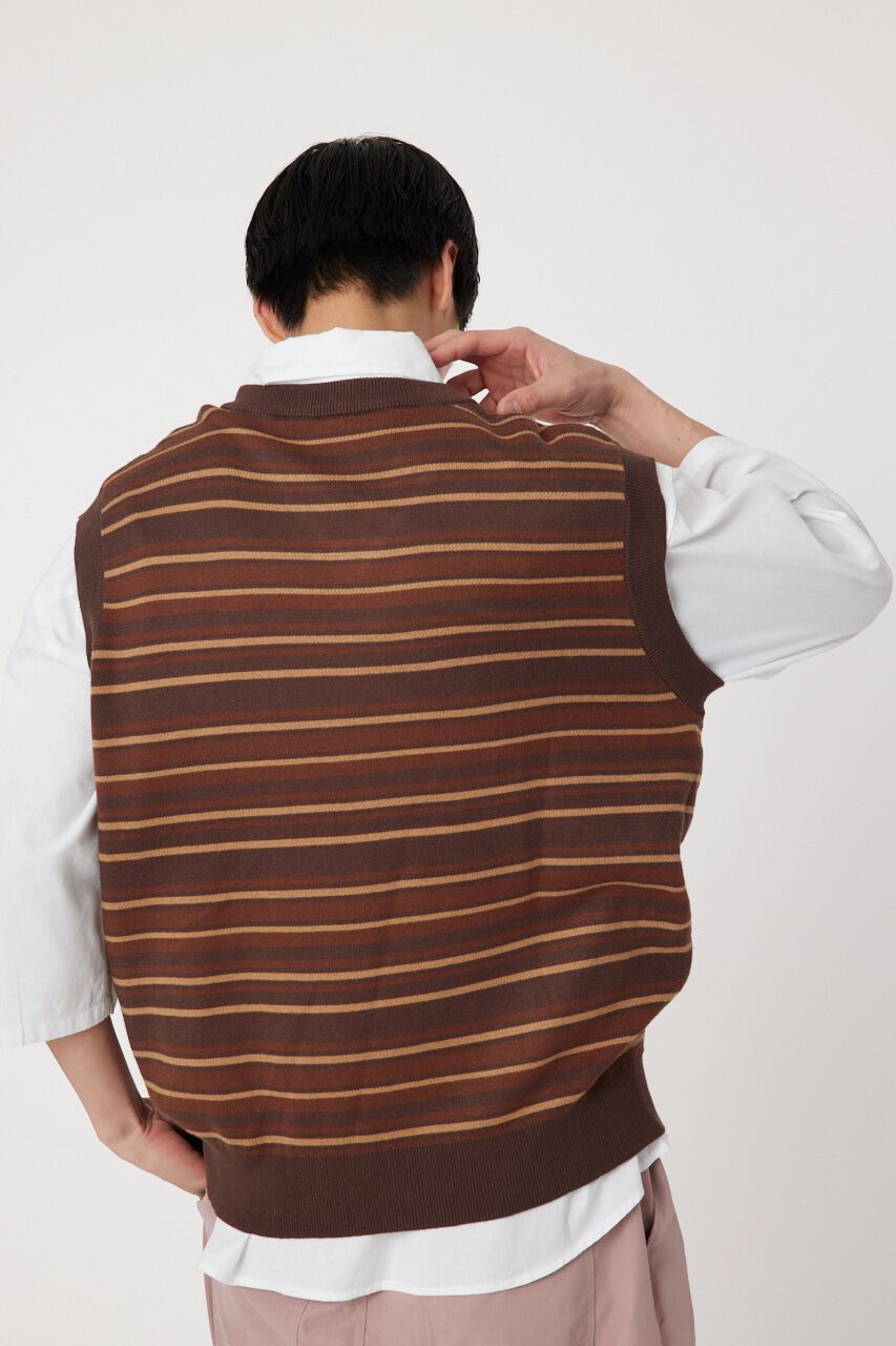 RODEO CROWNS「Kelly ルーズニットベスト」|ニット・セーター|