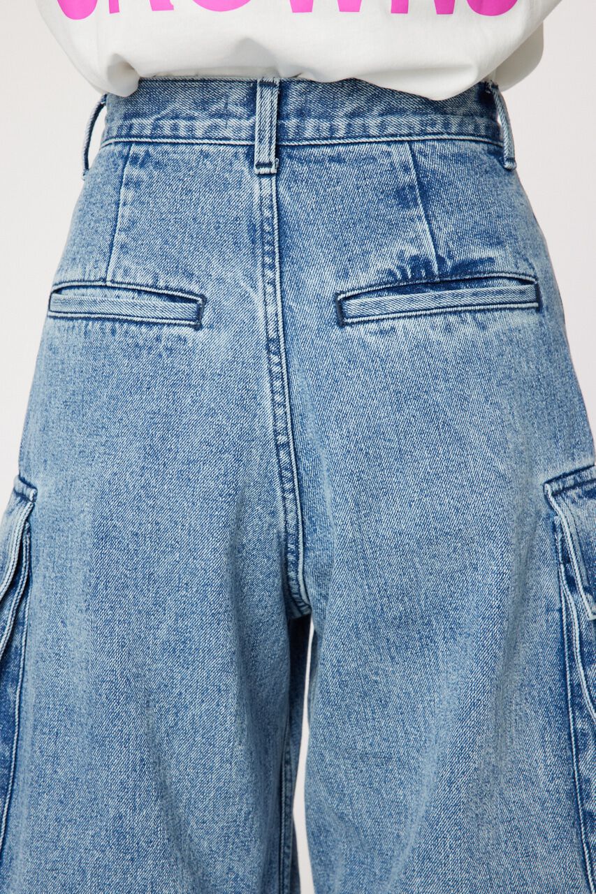 RODEO CROWNS「ケミカル2WAYカーゴデニム」|デニム|