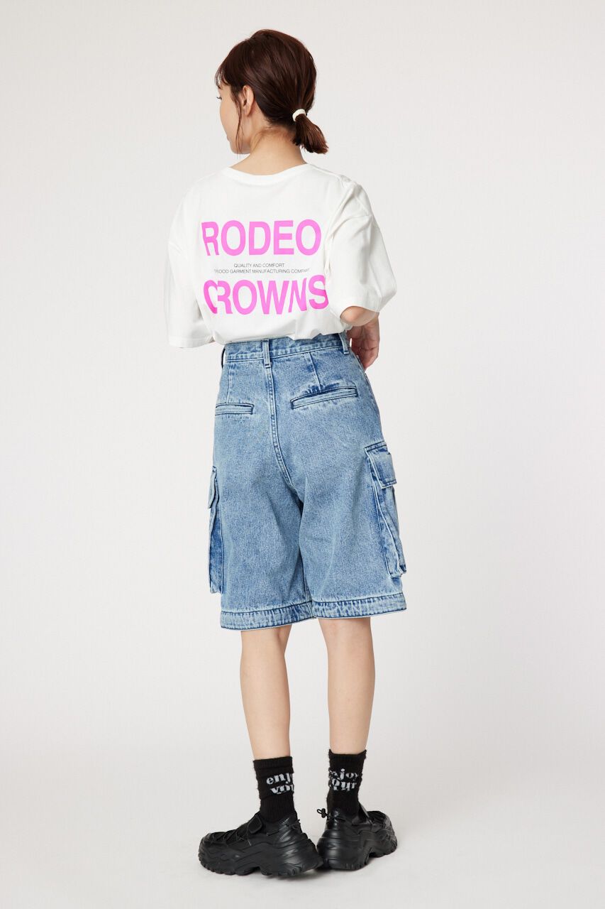 RODEO CROWNS「ケミカル2WAYカーゴデニム」|デニム|