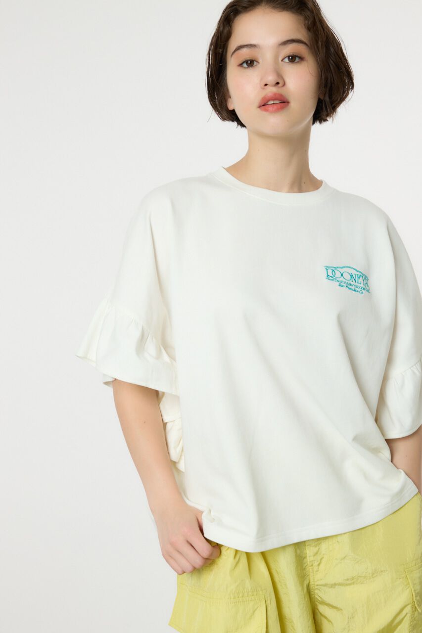 RODEO CROWNS「袖フリルトップス」|Tシャツ・カットソー|