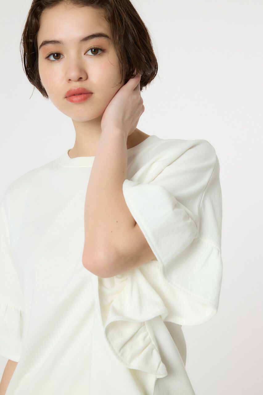 RODEO CROWNS「袖フリルトップス」|Tシャツ・カットソー|