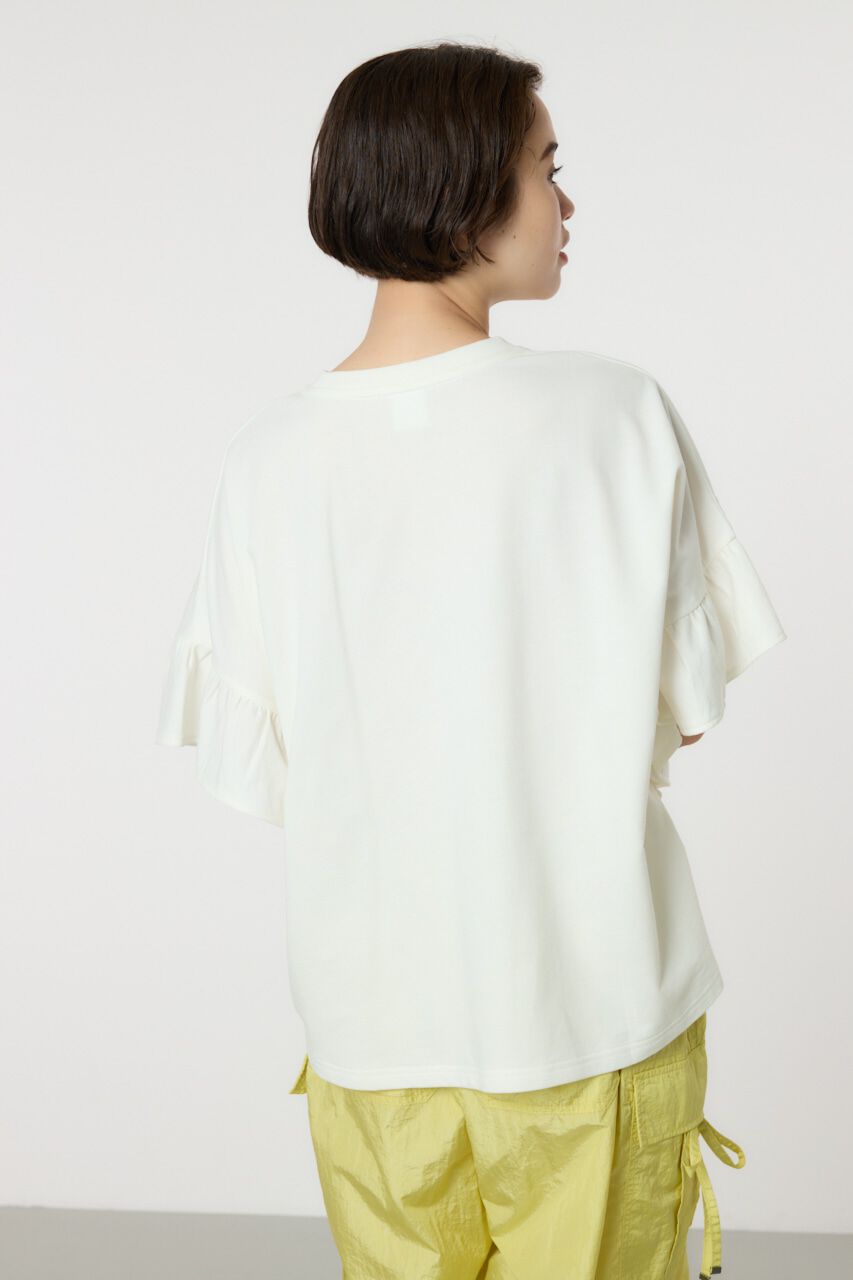 RODEO CROWNS「袖フリルトップス」|Tシャツ・カットソー|