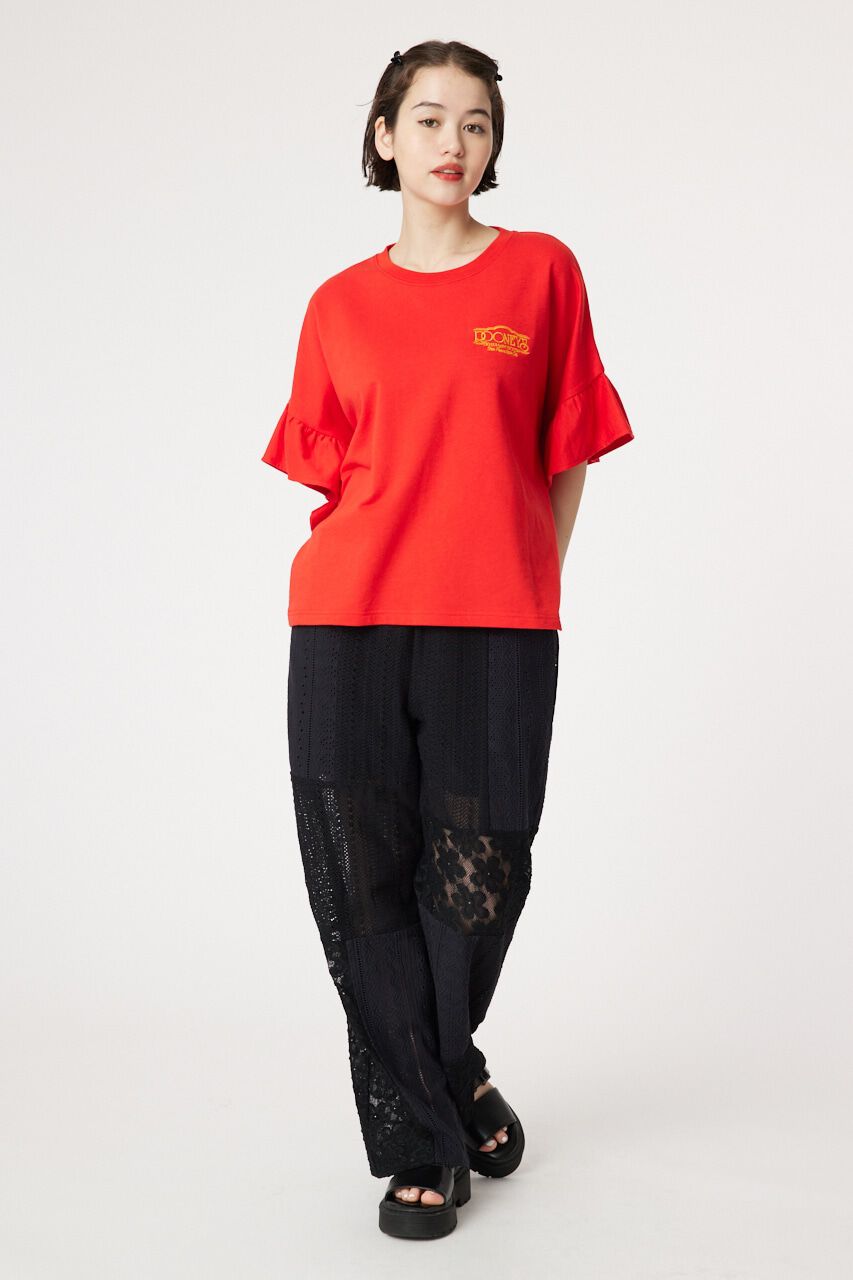 RODEO CROWNS「袖フリルトップス」|Tシャツ・カットソー|