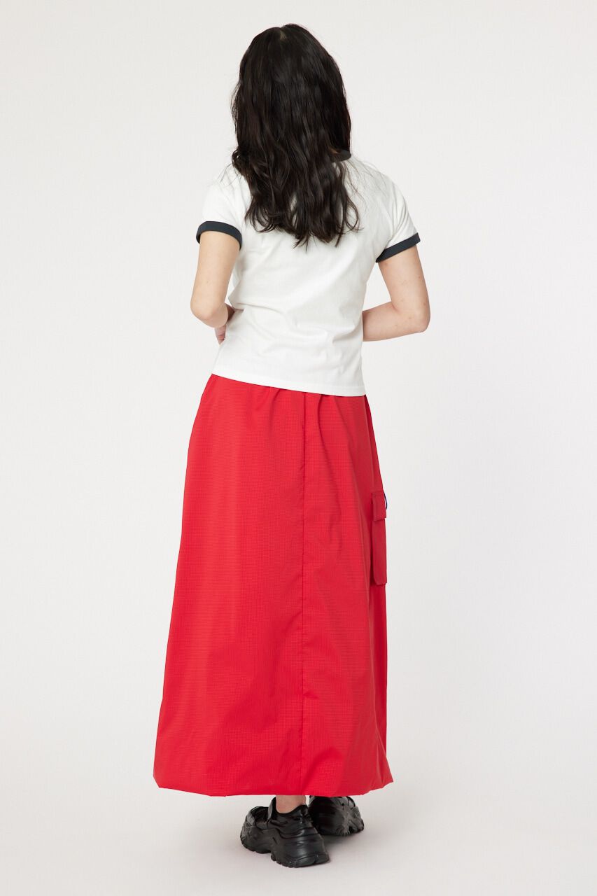 RODEO CROWNS「ワンサイドポケットシャーリングスカート」|スカート|