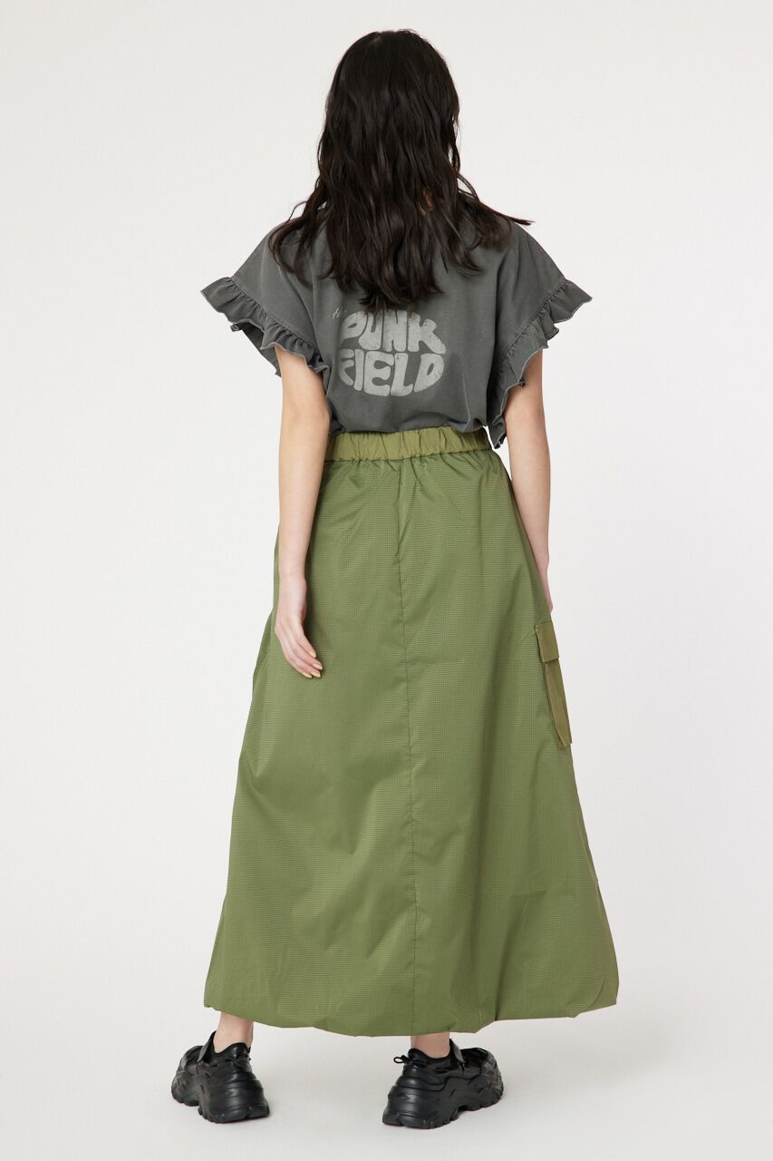 RODEO CROWNS「ワンサイドポケットシャーリングスカート」|スカート|