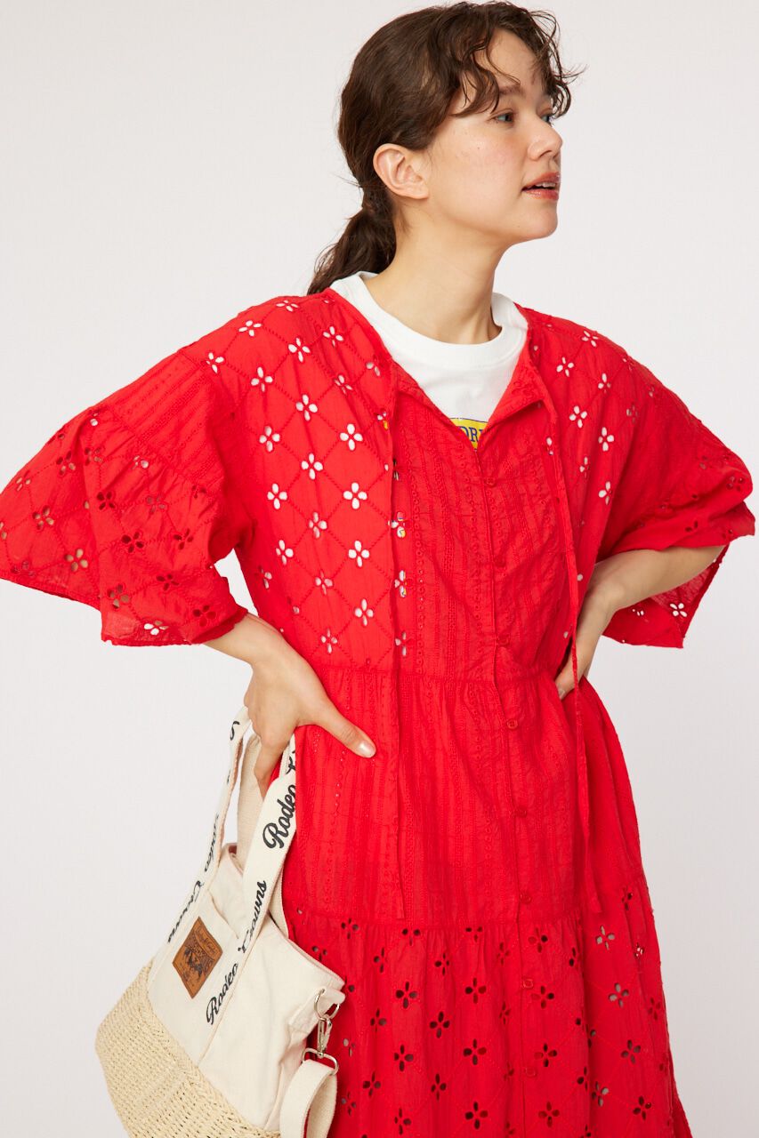 RODEO CROWNS「カットワークレースワンピース」|ワンピース|