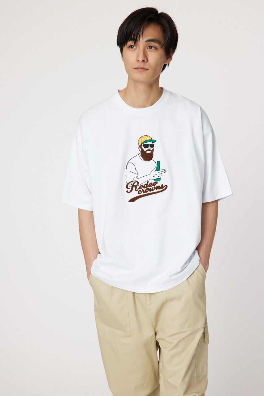RODEO CROWNS「ヒゲサガラ Tシャツ」|Tシャツ・カットソー|WHT