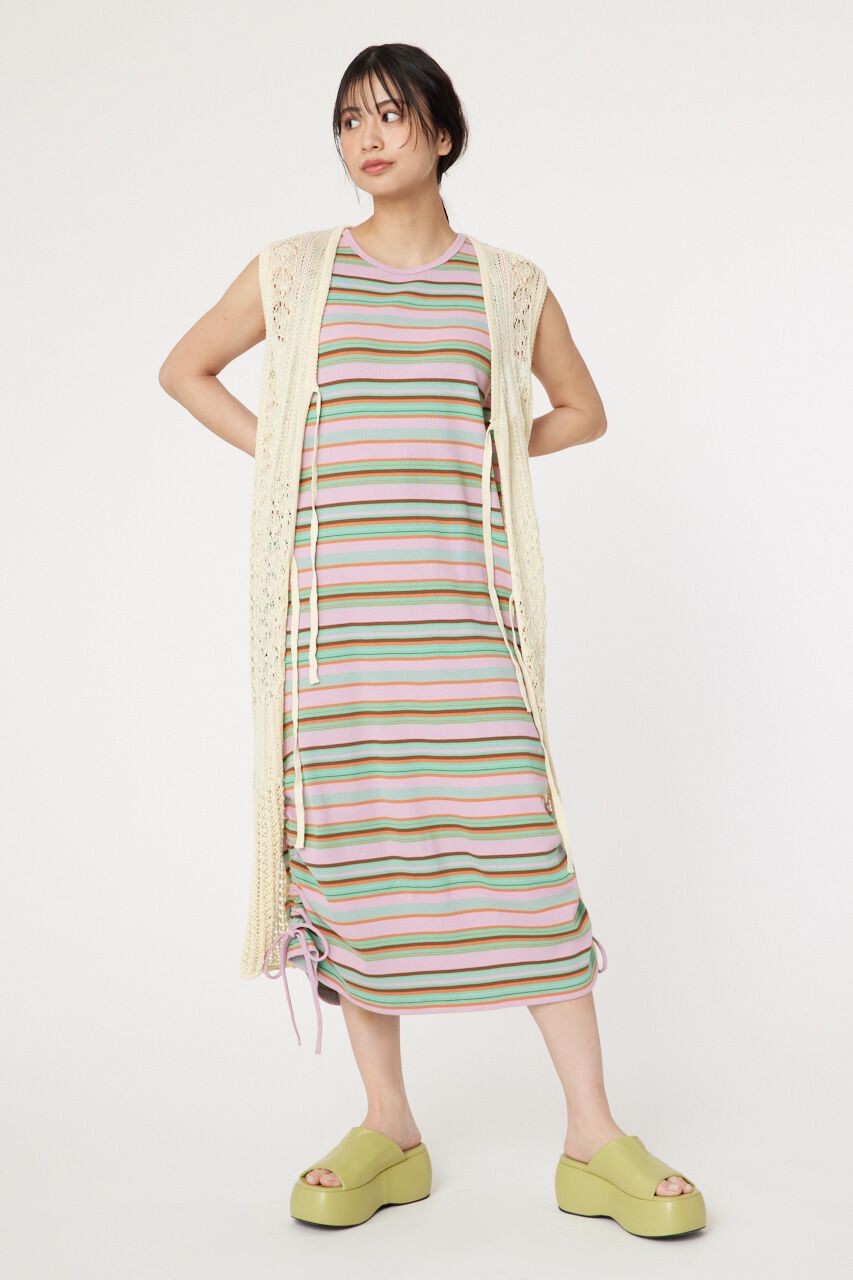 RODEO CROWNS「ニットロングジレ」|ニット・セーター|