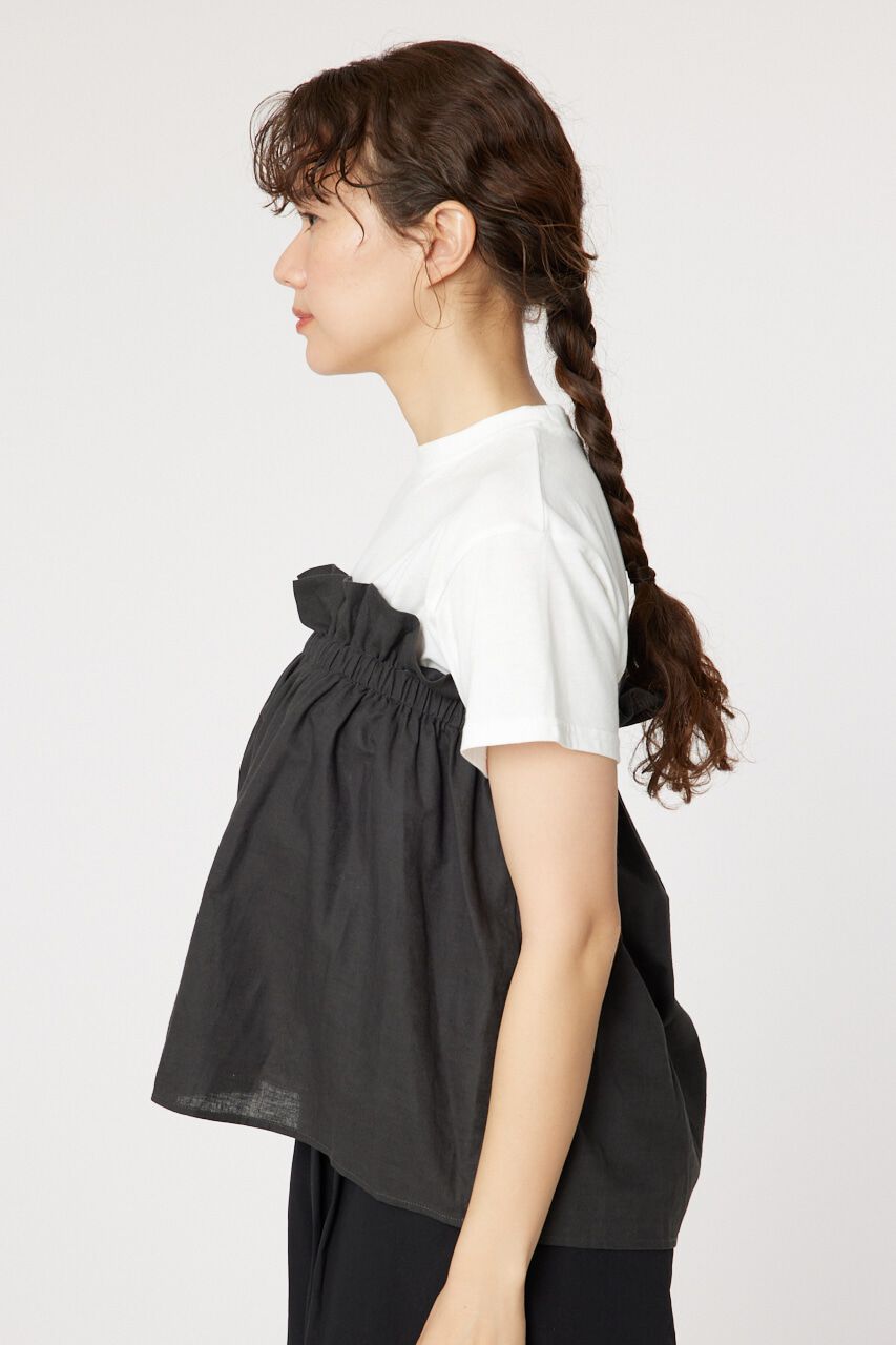 RODEO CROWNS「リネンビスチェ&Tシャツセット」|シャツ・ブラウス|