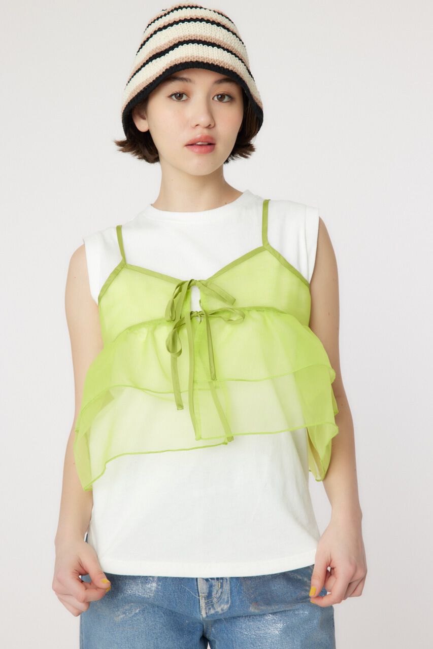 RODEO CROWNS「MULTI WAYシアーキャミソール&times;タンクSET」|キャミソール|