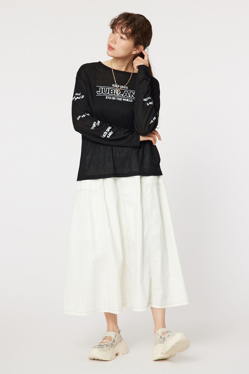 RODEO CROWNS「JUBILANTシアーL/S Tシャツ」|Tシャツ・カットソー|