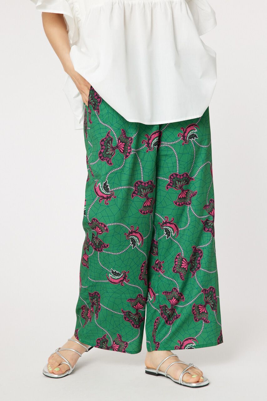 RODEO CROWNS「アソートパターンリラックスパンツ」|その他|柄GRN5