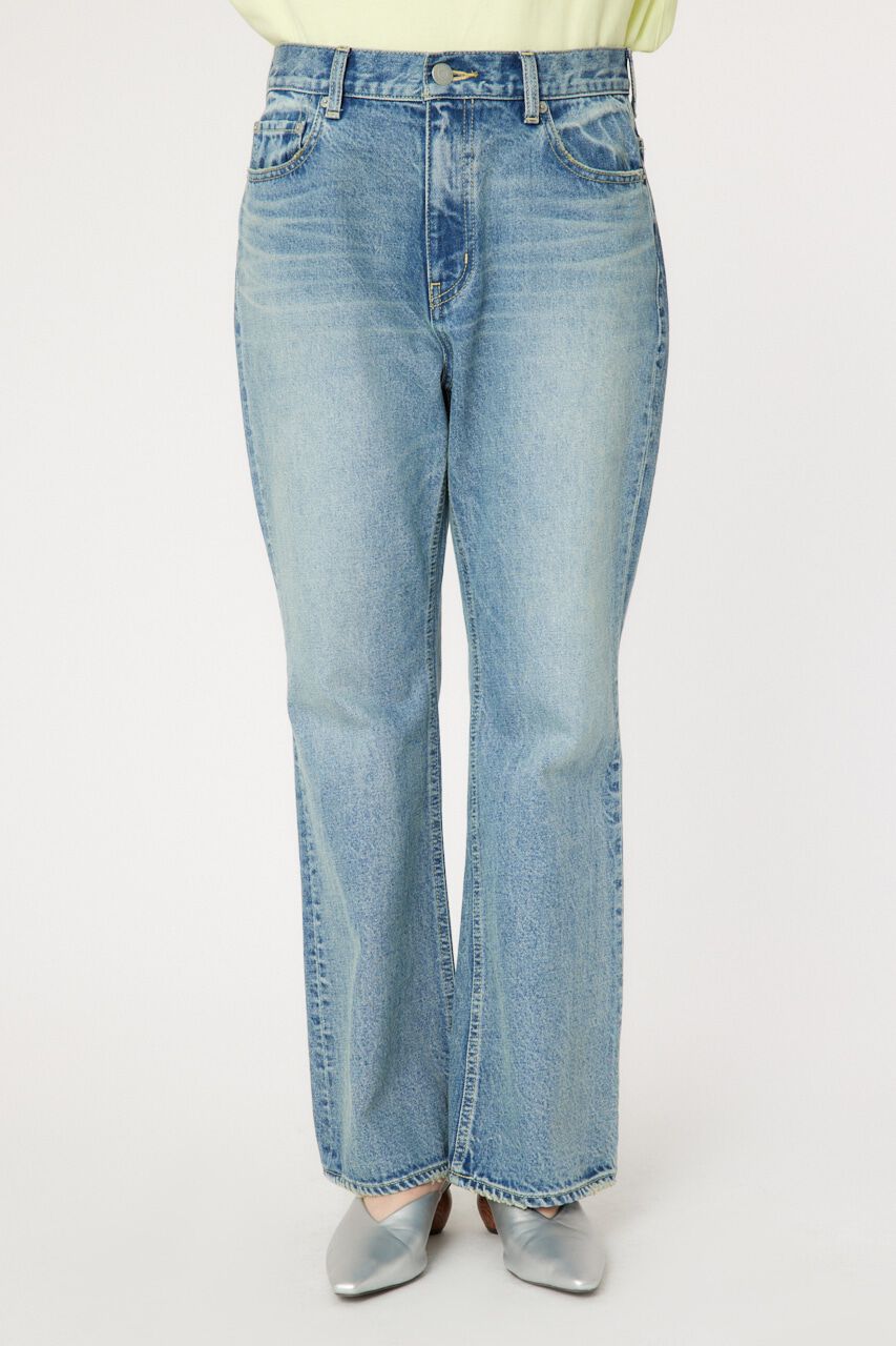 RODEO CROWNS「レイヤードウエストフレアボーイズデニム」|デニム|