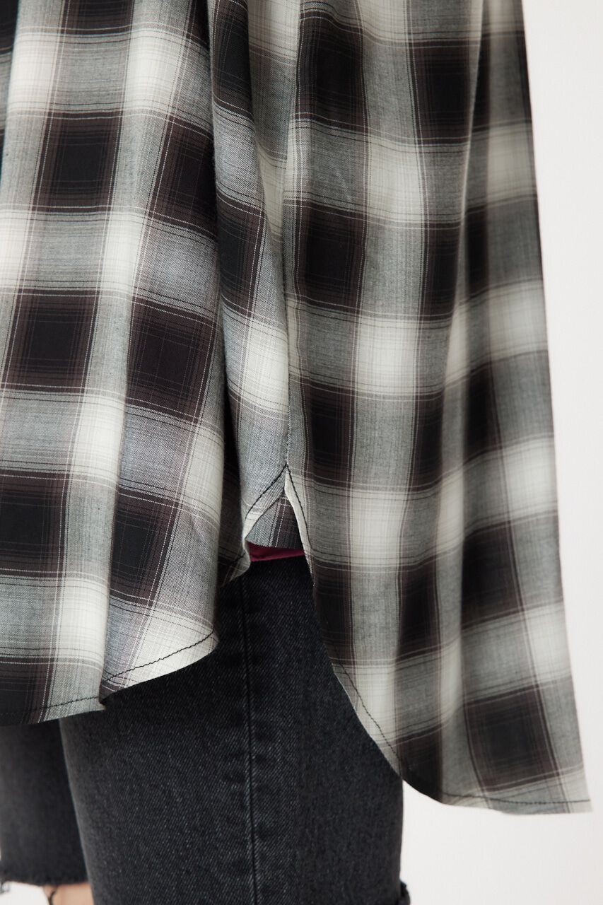 RODEO CROWNS「シアーオンブレチェックシャツ」|シャツ・ブラウス|