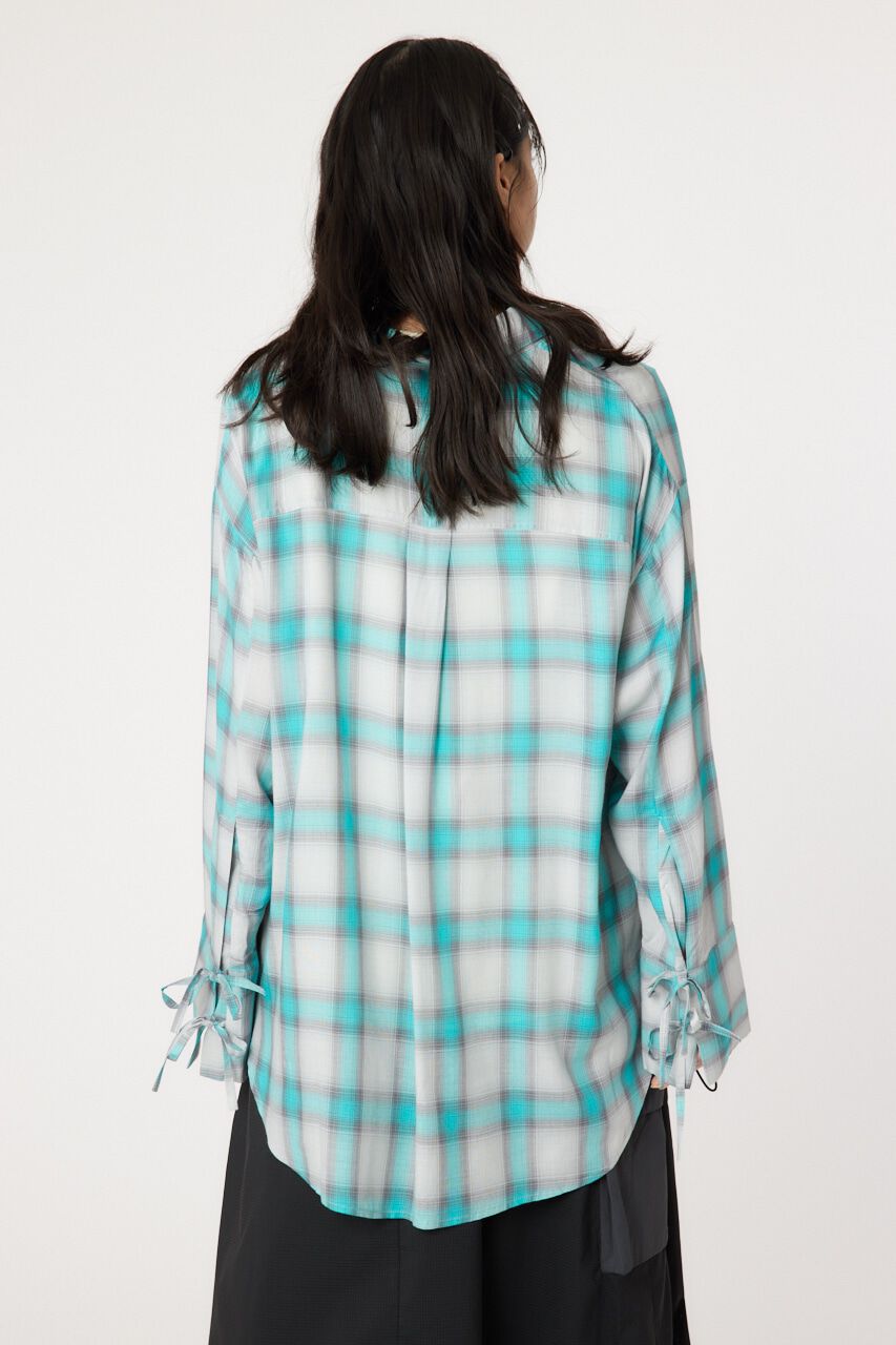 RODEO CROWNS「シアーオンブレチェックシャツ」|シャツ・ブラウス|