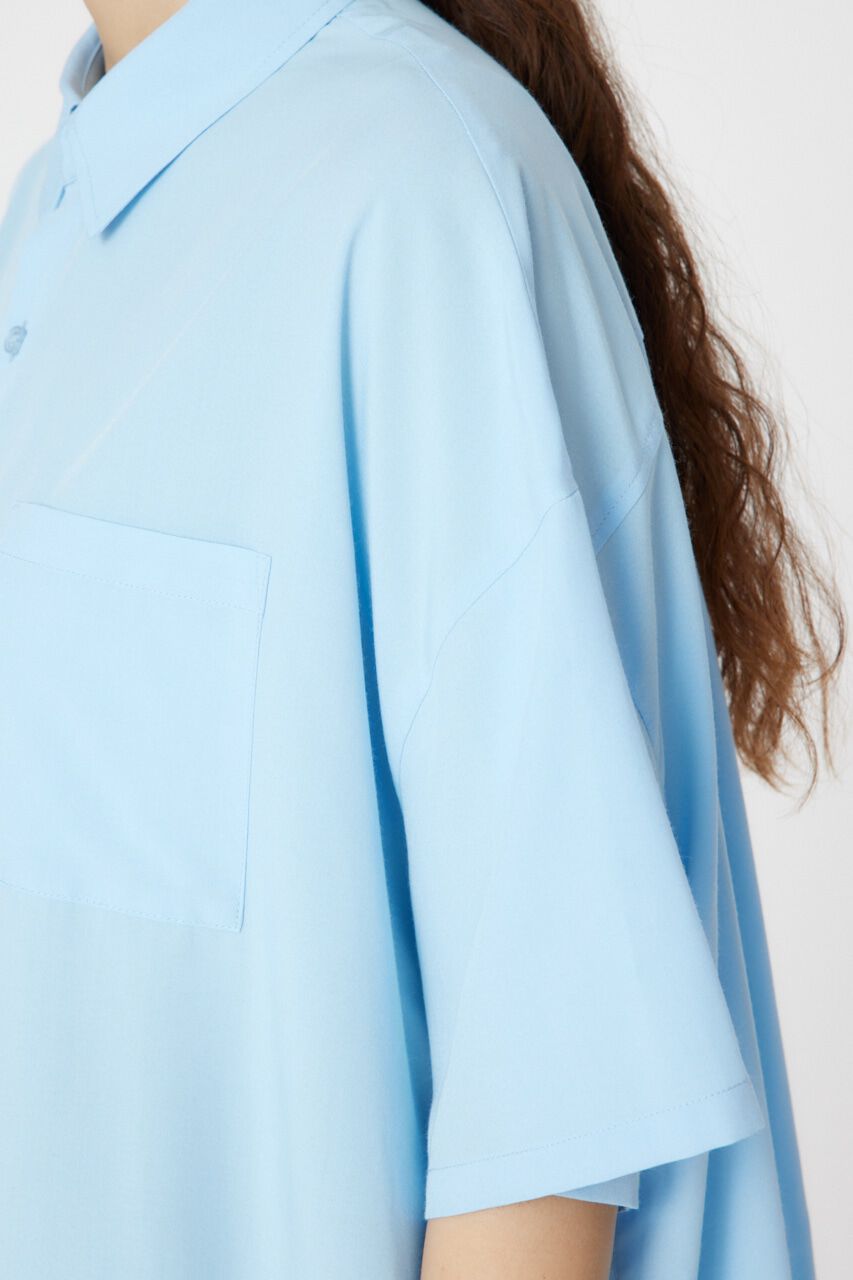 RODEO CROWNS「ハーフスリーブビッグシャツ」|シャツ・ブラウス|