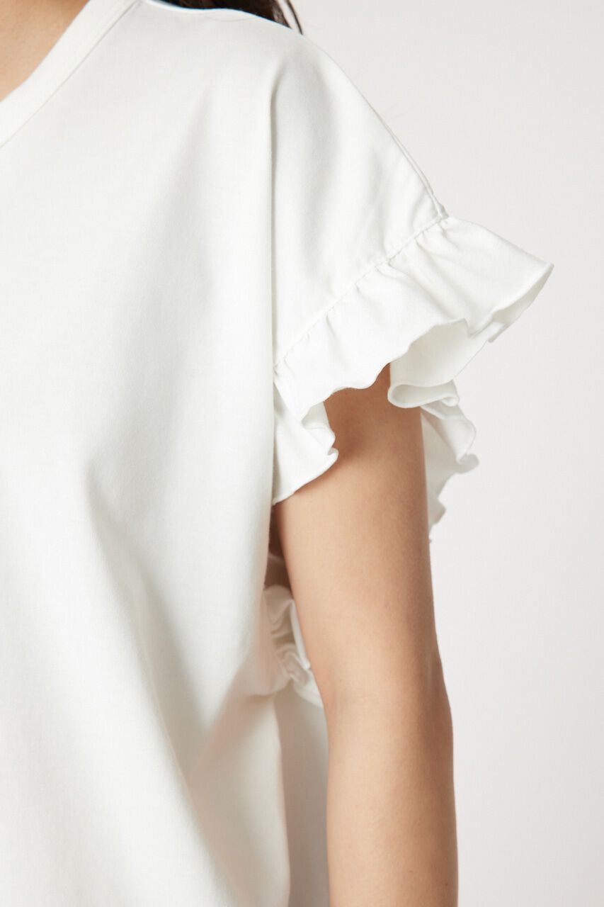 RODEO CROWNS「Vintage Flyerフリル Tシャツ」|Tシャツ・カットソー|