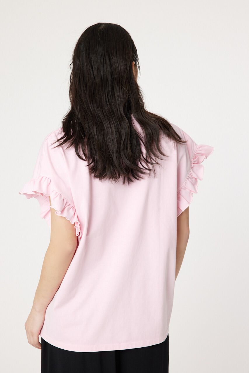 RODEO CROWNS「Vintage Flyerフリル Tシャツ」|Tシャツ・カットソー|