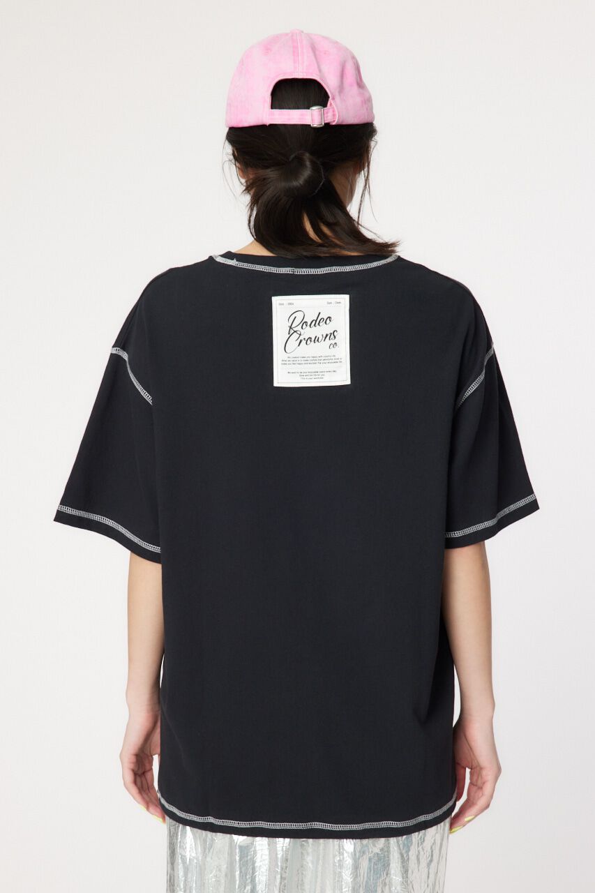 RODEO CROWNS「ドロストビッグTシャツ」|Tシャツ・カットソー|