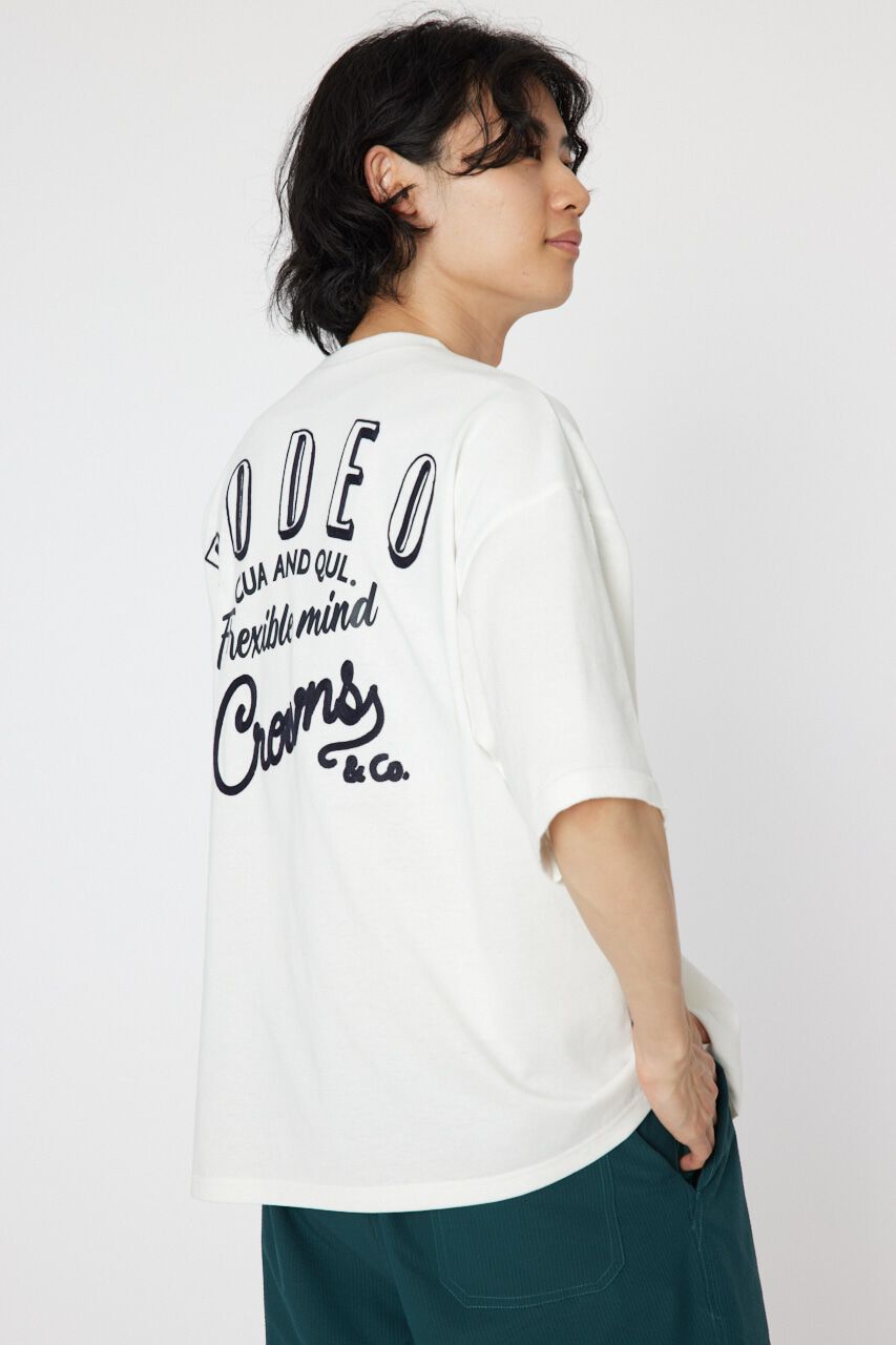 RODEO CROWNS「メンズドッキングロゴニットTシャツ」|ニット・セーター|