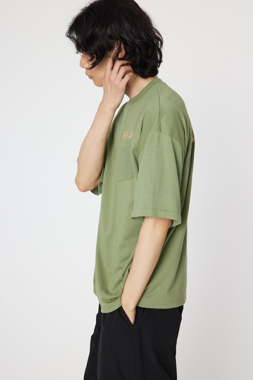 RODEO CROWNS「メンズドッキングロゴニットTシャツ」|ニット・セーター|