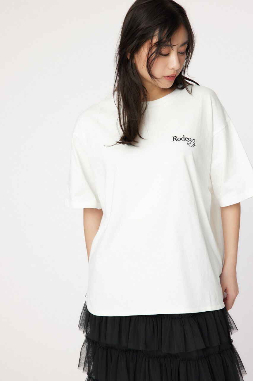 RODEO CROWNS「パッチワークパターンアップリケ Tシャツ」|Tシャツ・カットソー|