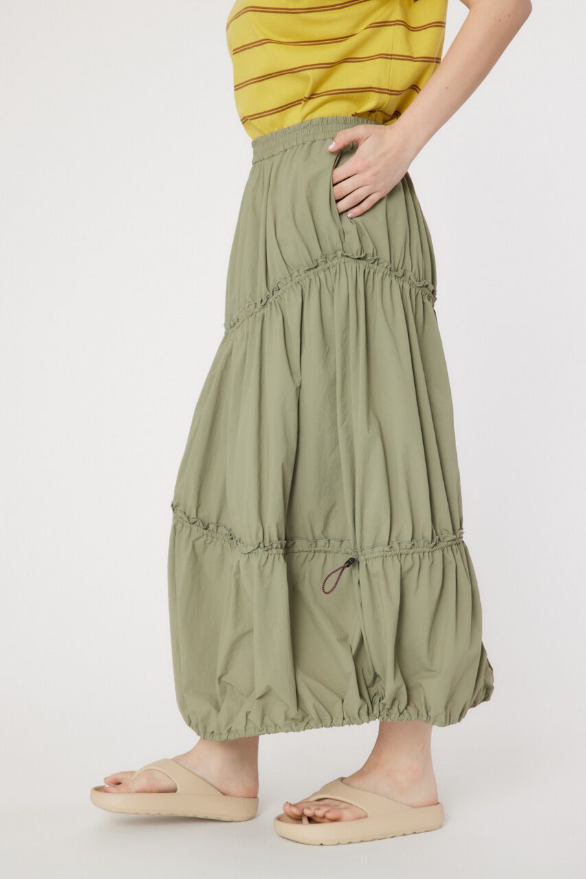 RODEO CROWNS「W/R スピンドル ティアードスカート」|スカート|