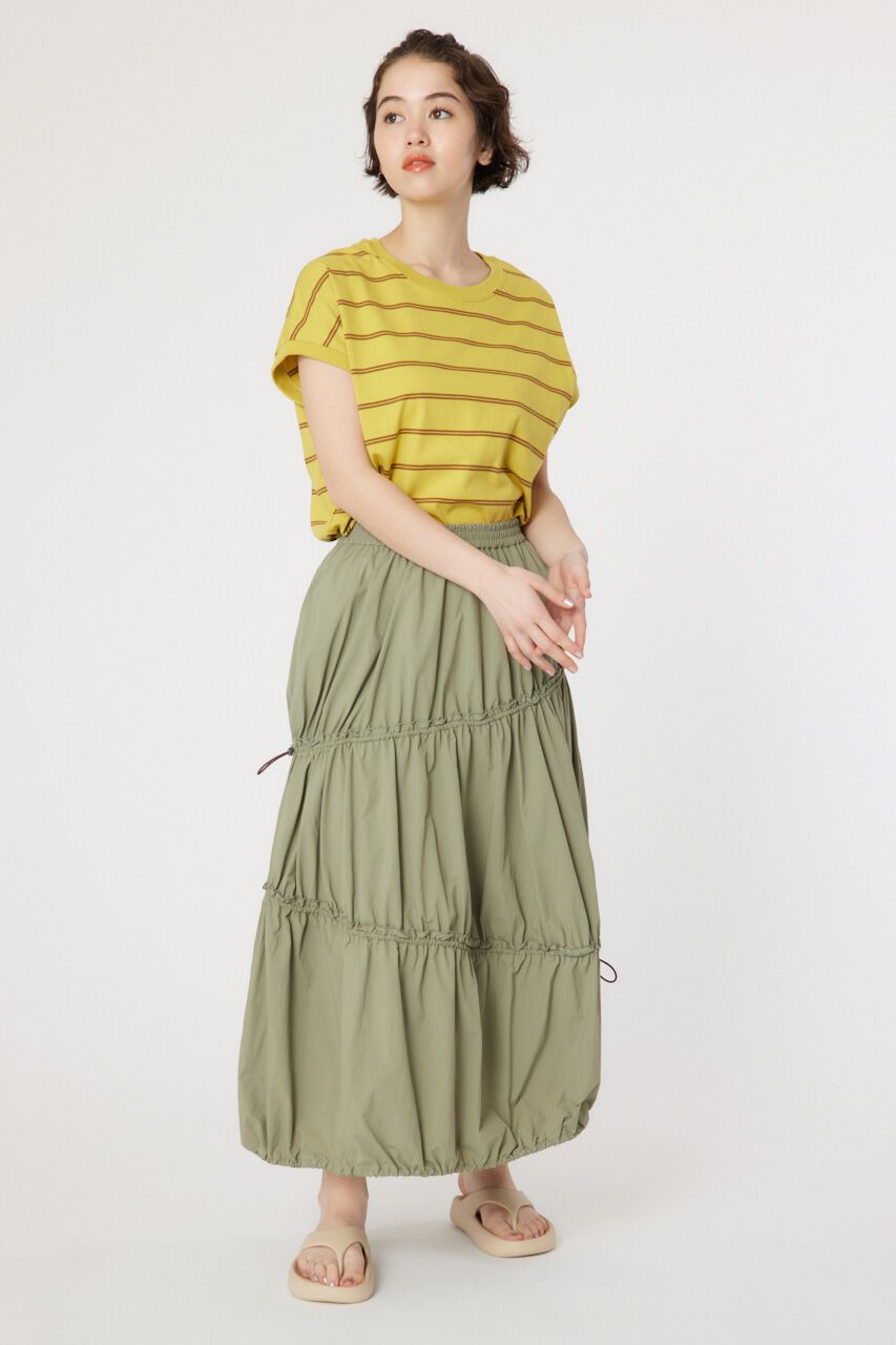 RODEO CROWNS「W/R スピンドル ティアードスカート」|スカート|