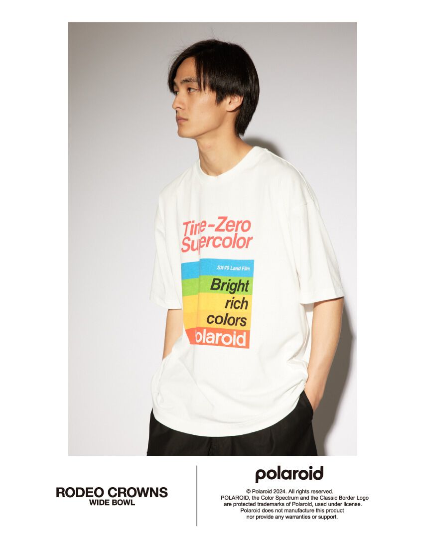 RODEO CROWNS「Polaroid ボックスロゴTシャツ」|Tシャツ・カットソー|