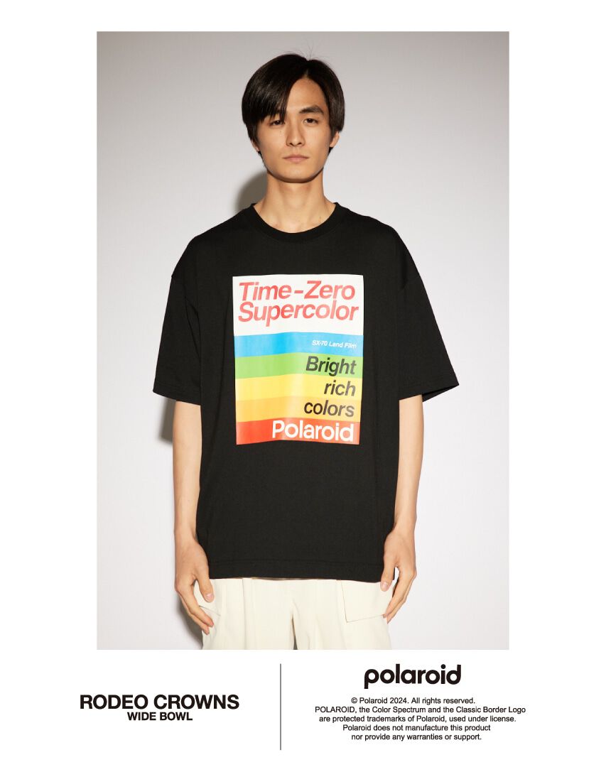 RODEO CROWNS「Polaroid ボックスロゴTシャツ」|Tシャツ・カットソー|