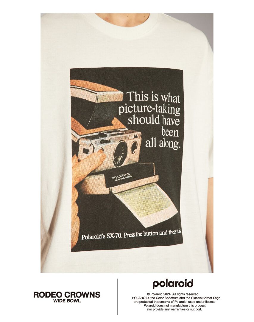 RODEO CROWNS「Polaroid フォトTシャツ」|Tシャツ・カットソー|