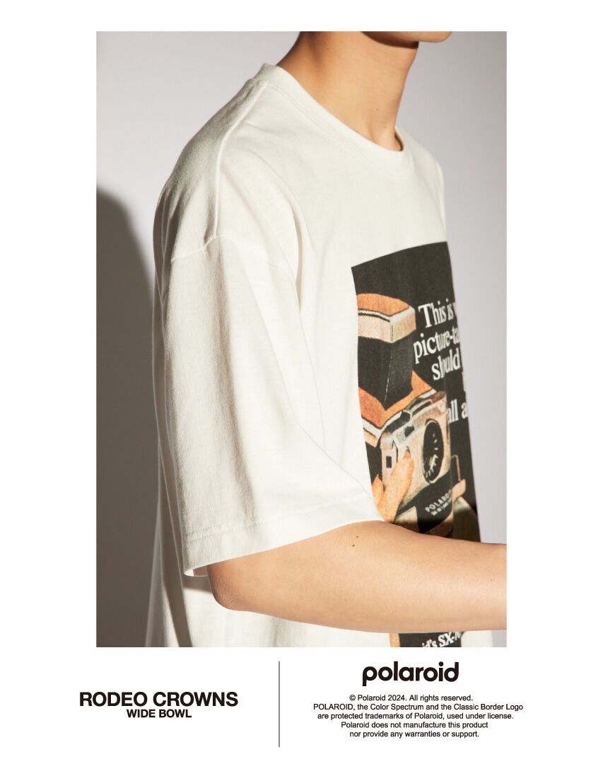 RODEO CROWNS「Polaroid フォトTシャツ」|Tシャツ・カットソー|