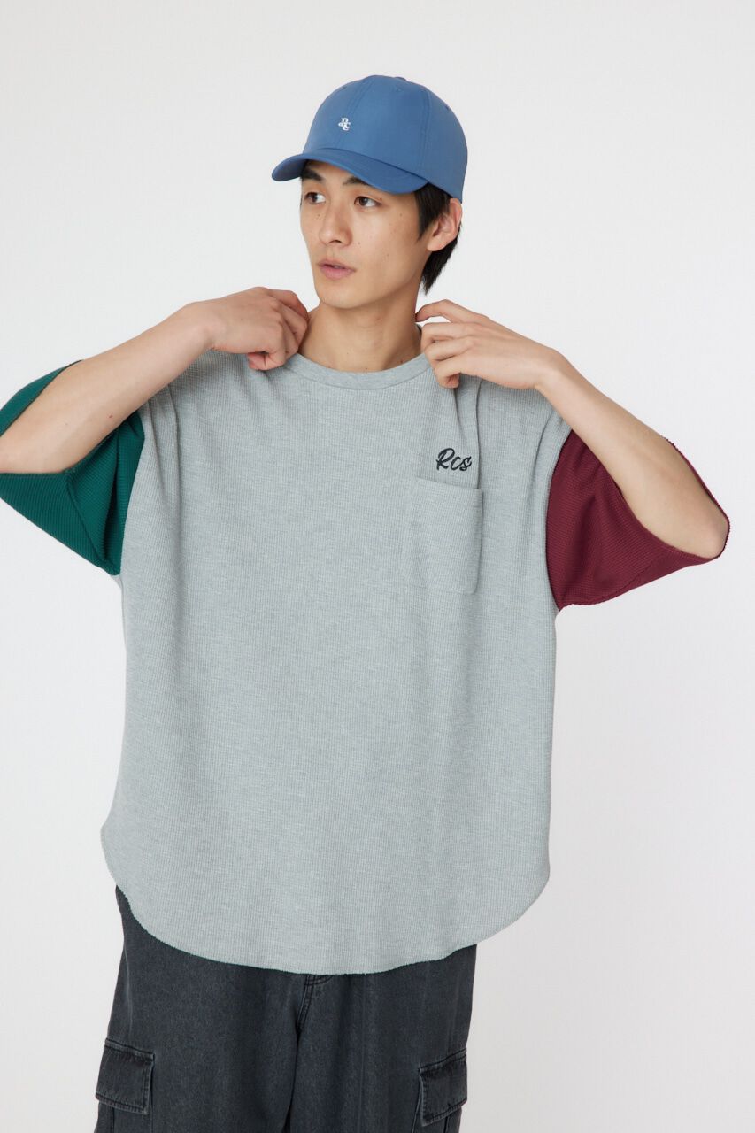 RODEO CROWNS「ワッフルBIG Tシャツ」|Tシャツ・カットソー|M/GRY7