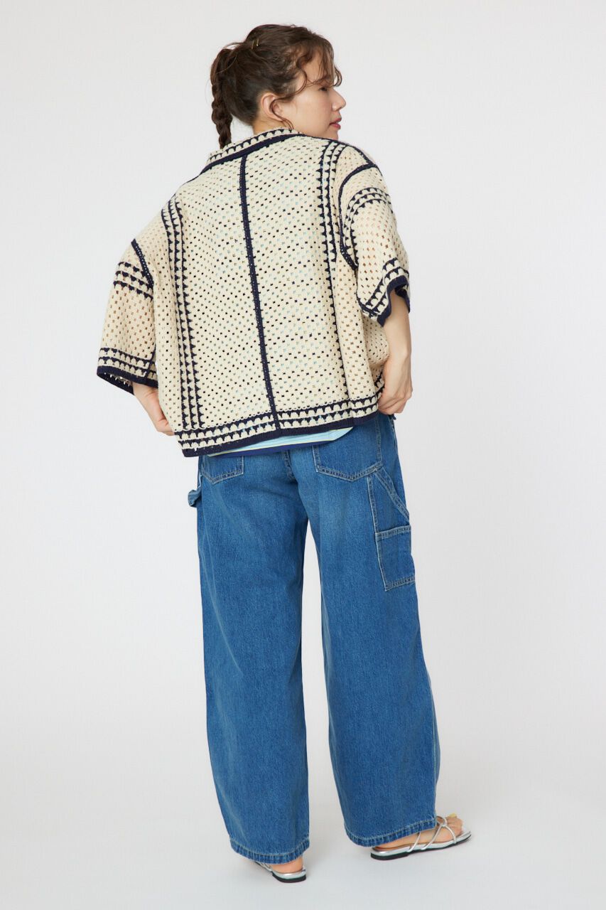 RODEO CROWNS「クロシェニットシャツ」|シャツ・ブラウス|