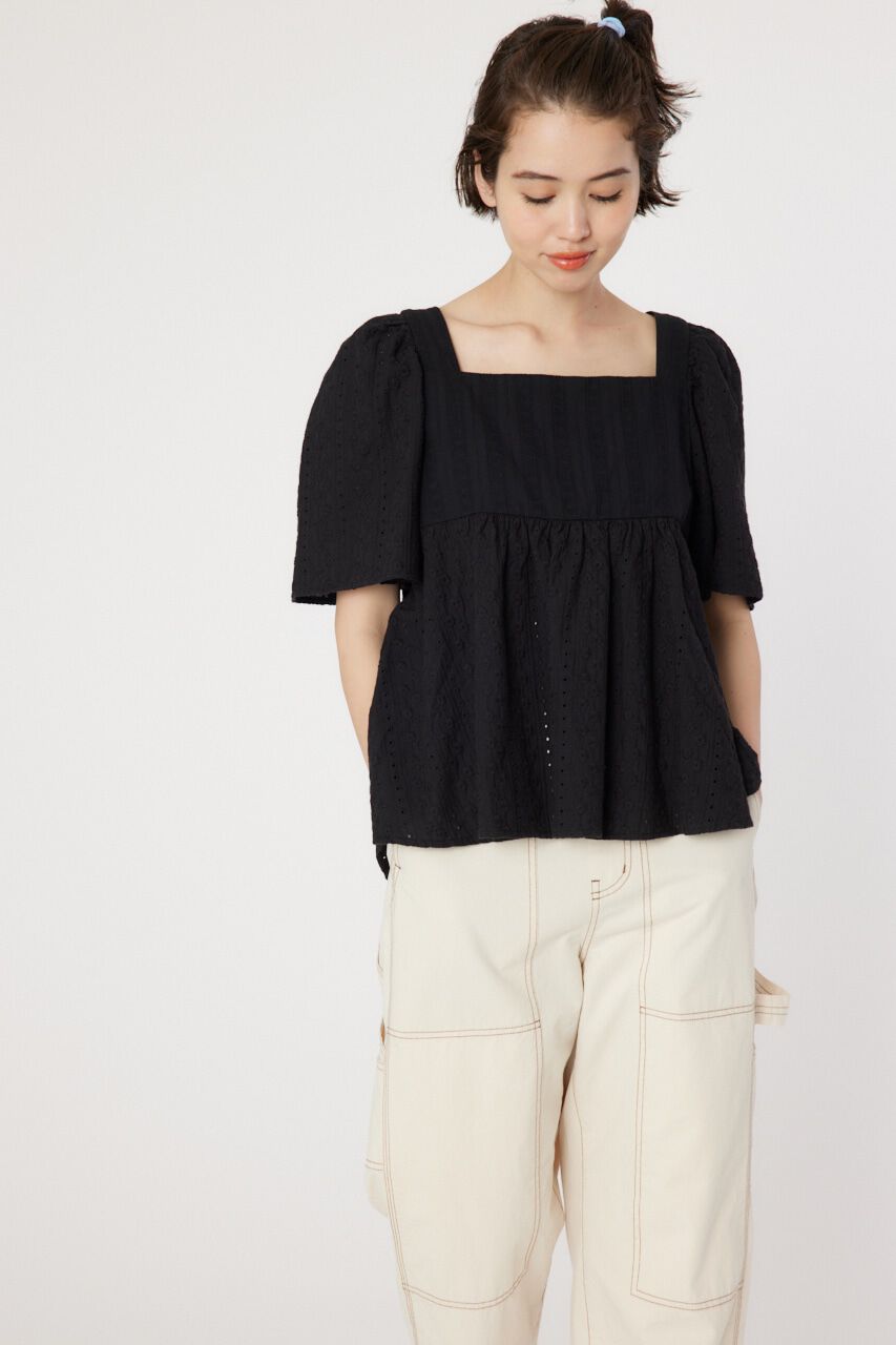 RODEO CROWNS「バックリボンフレアトップス」|シャツ・ブラウス|