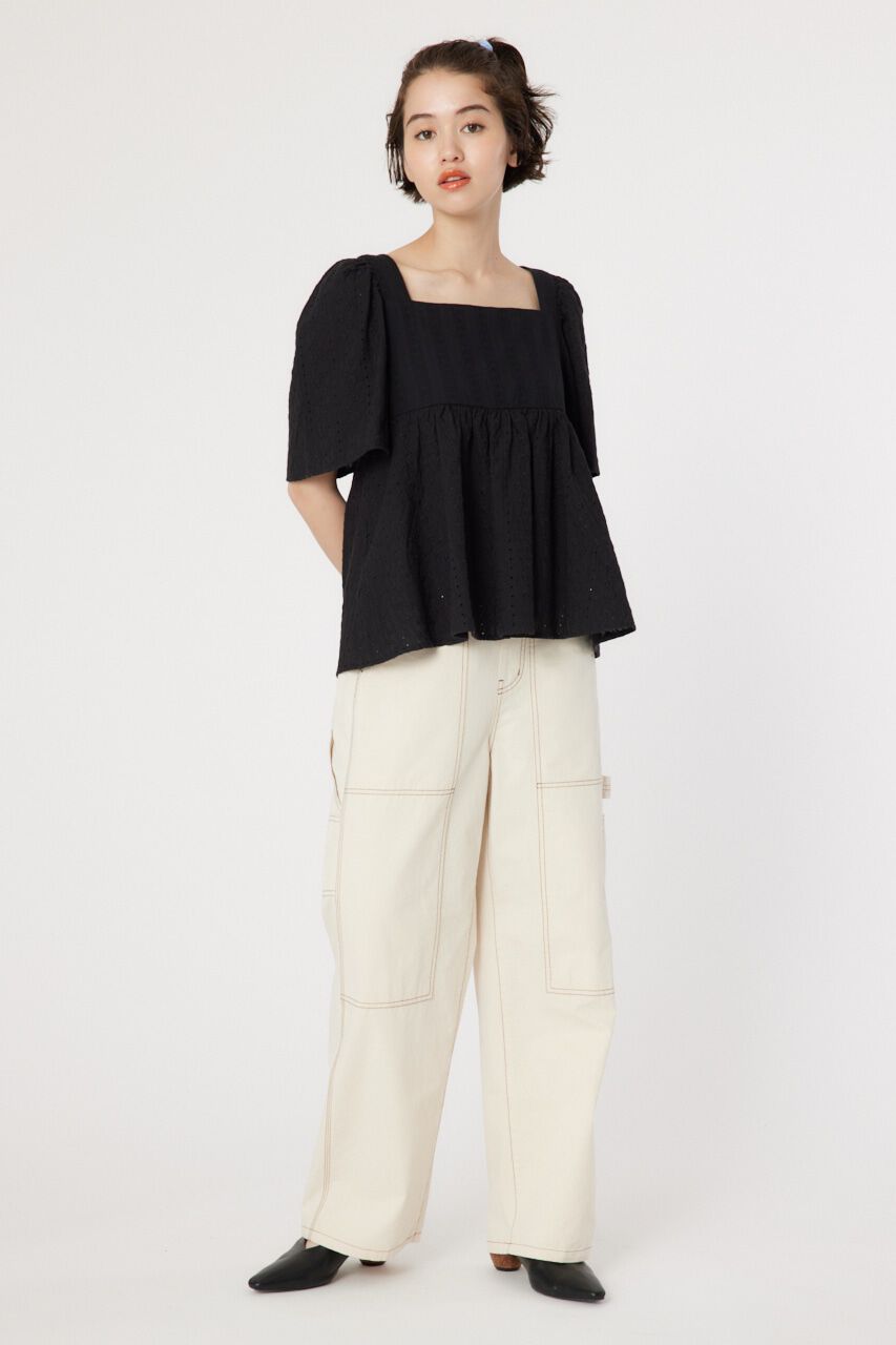 RODEO CROWNS「バックリボンフレアトップス」|シャツ・ブラウス|