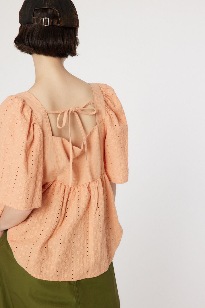 RODEO CROWNS「バックリボンフレアトップス」|シャツ・ブラウス|