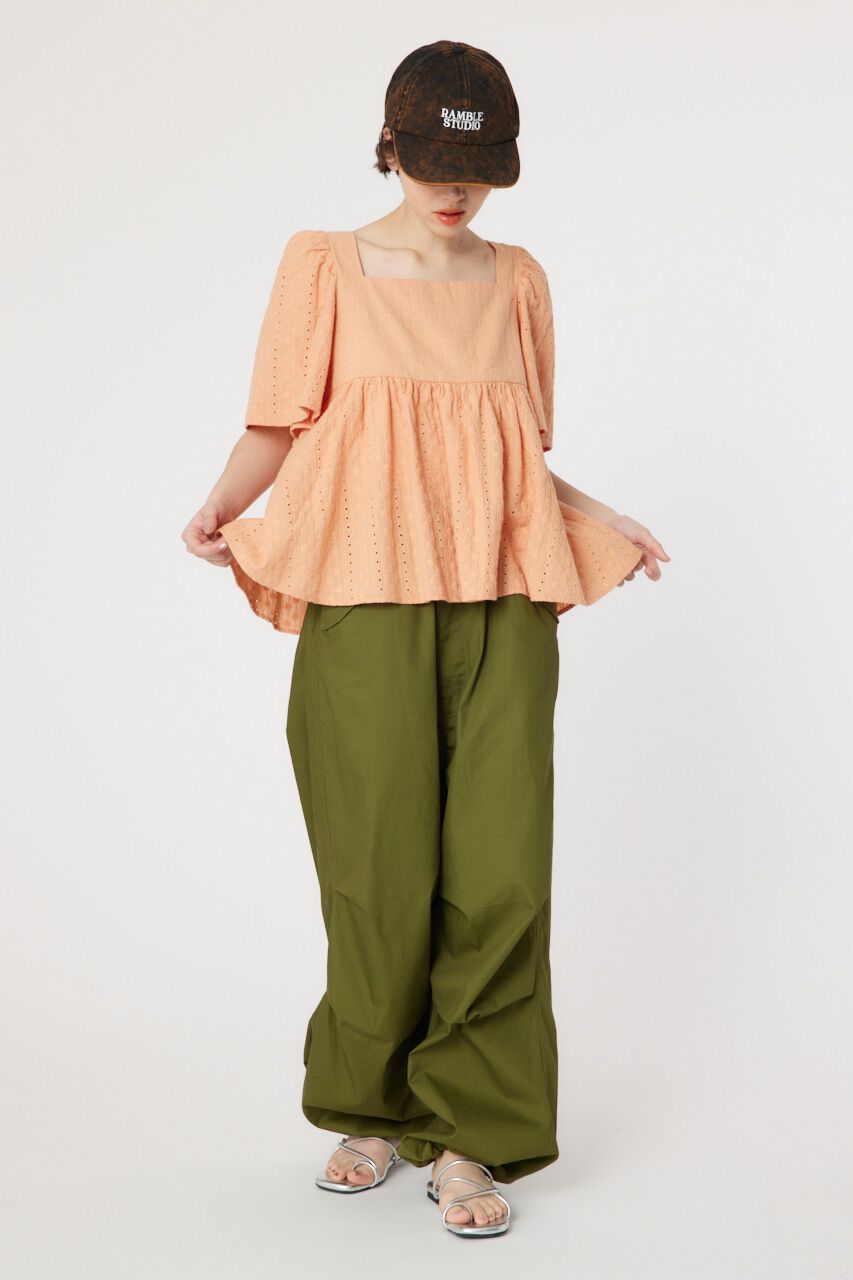 RODEO CROWNS「バックリボンフレアトップス」|シャツ・ブラウス|