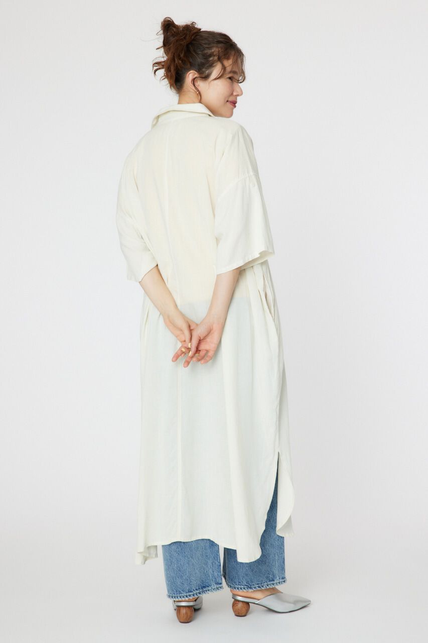 RODEO CROWNS「スキッパーシャツワンピース」|ワンピース|