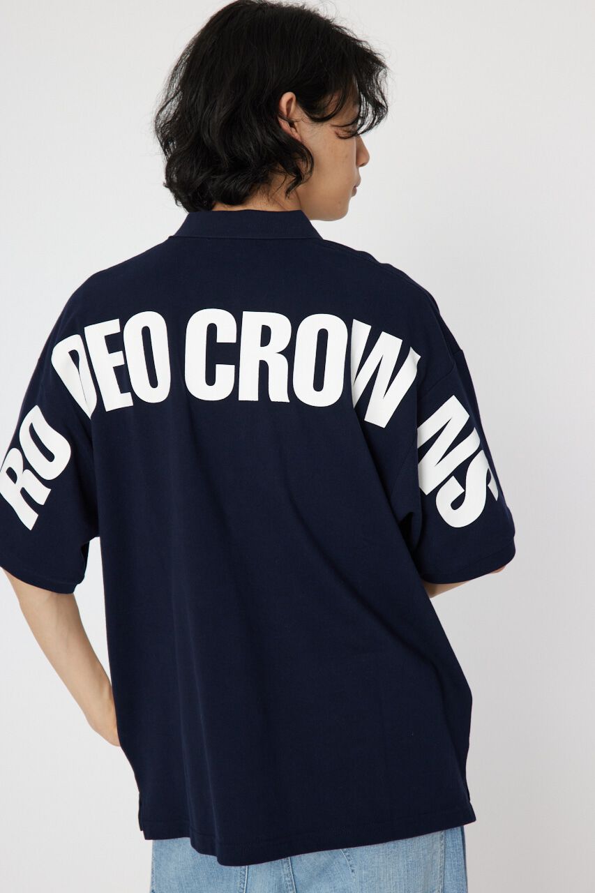 RODEO CROWNS「BIGロゴポロシャツ」|Tシャツ・カットソー|NVY