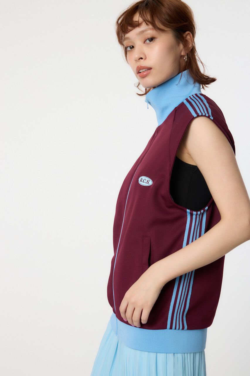 RODEO CROWNS「ジャージトラックベスト」|ダウンベスト・ベスト|