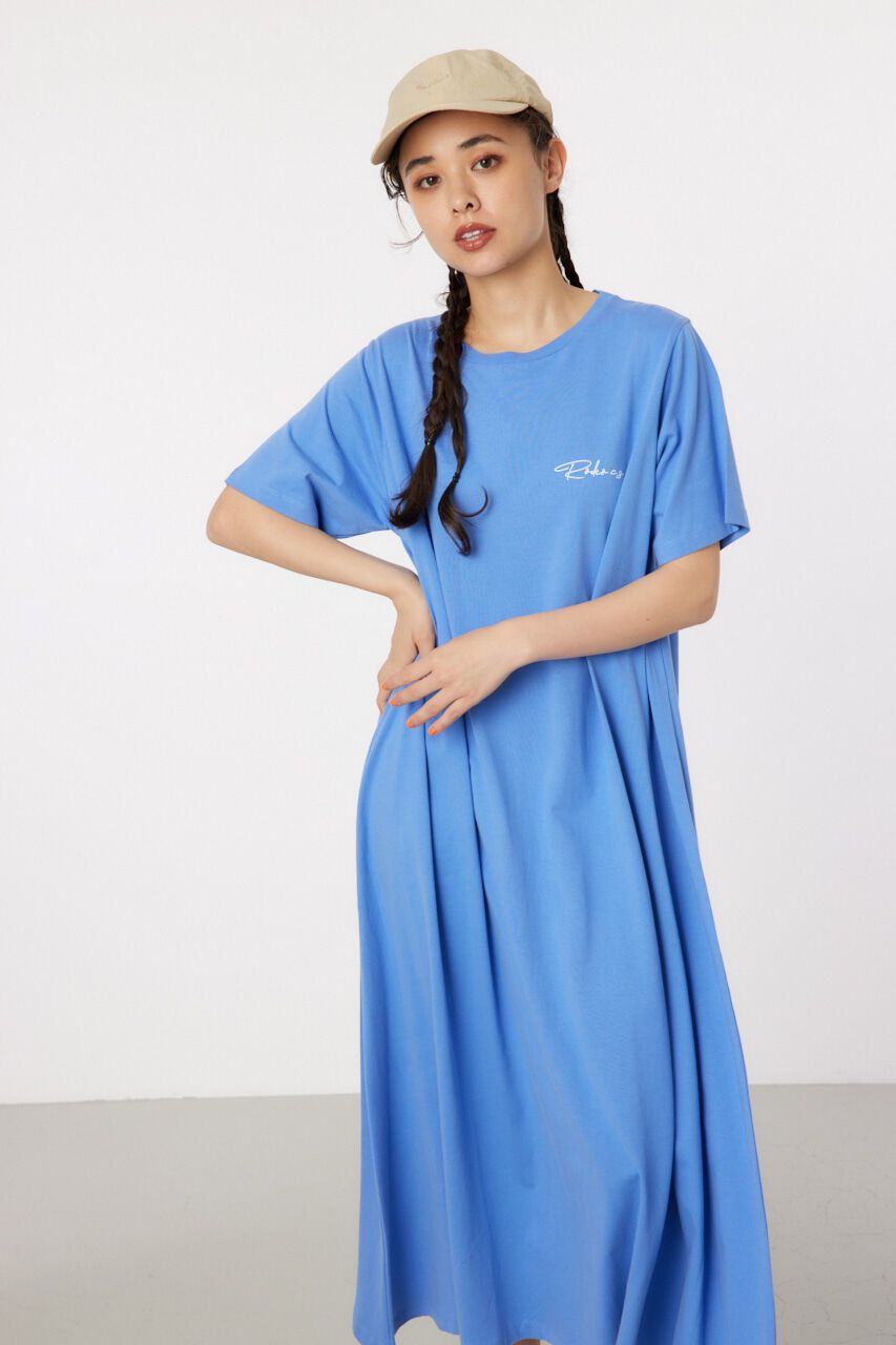 RODEO CROWNS「ラインクラウンロゴマキシTワンピース」|ワンピース|