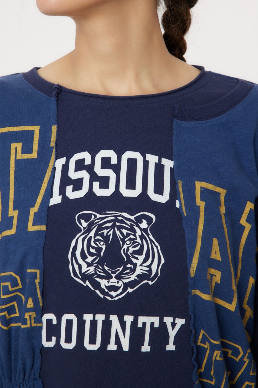 RODEO CROWNS「ドッキングカレッジトップス」|Tシャツ・カットソー|