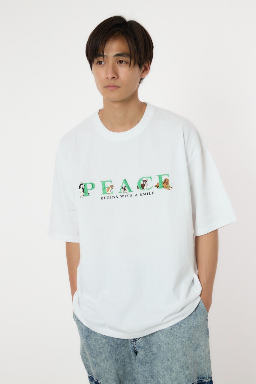 RODEO CROWNS「DOGロゴ Tシャツ」|Tシャツ・カットソー|WHT