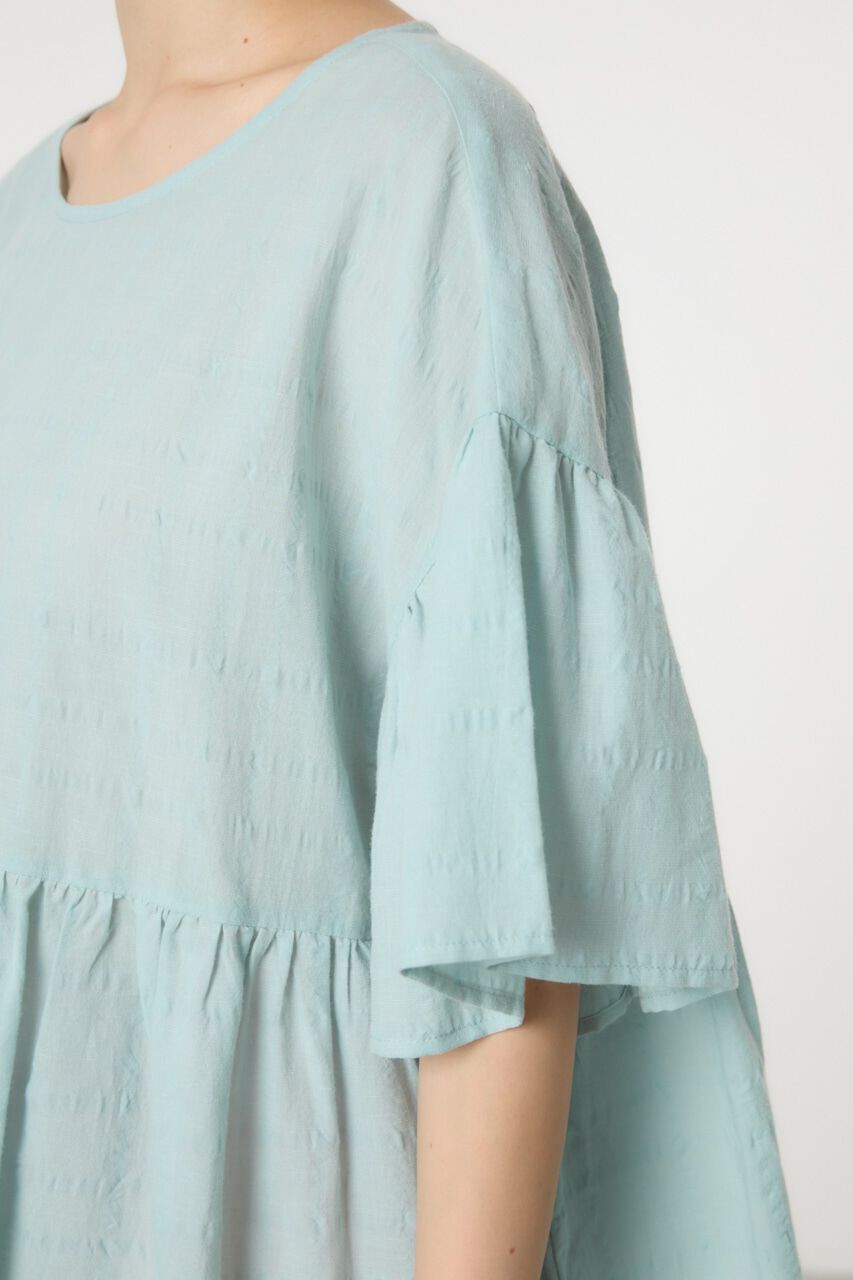 RODEO CROWNS「リネンライクフリルブラウス」|シャツ・ブラウス|