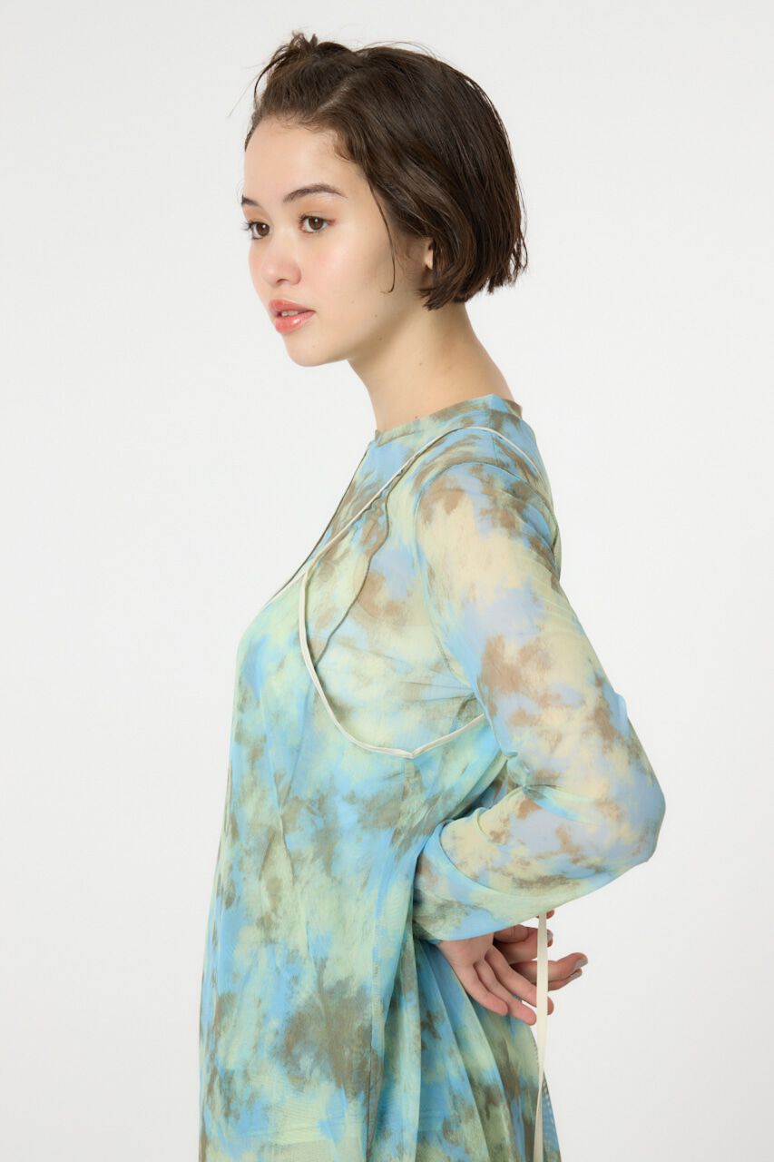 RODEO CROWNS「ニュアンスパターンシアートップス」|シャツ・ブラウス|