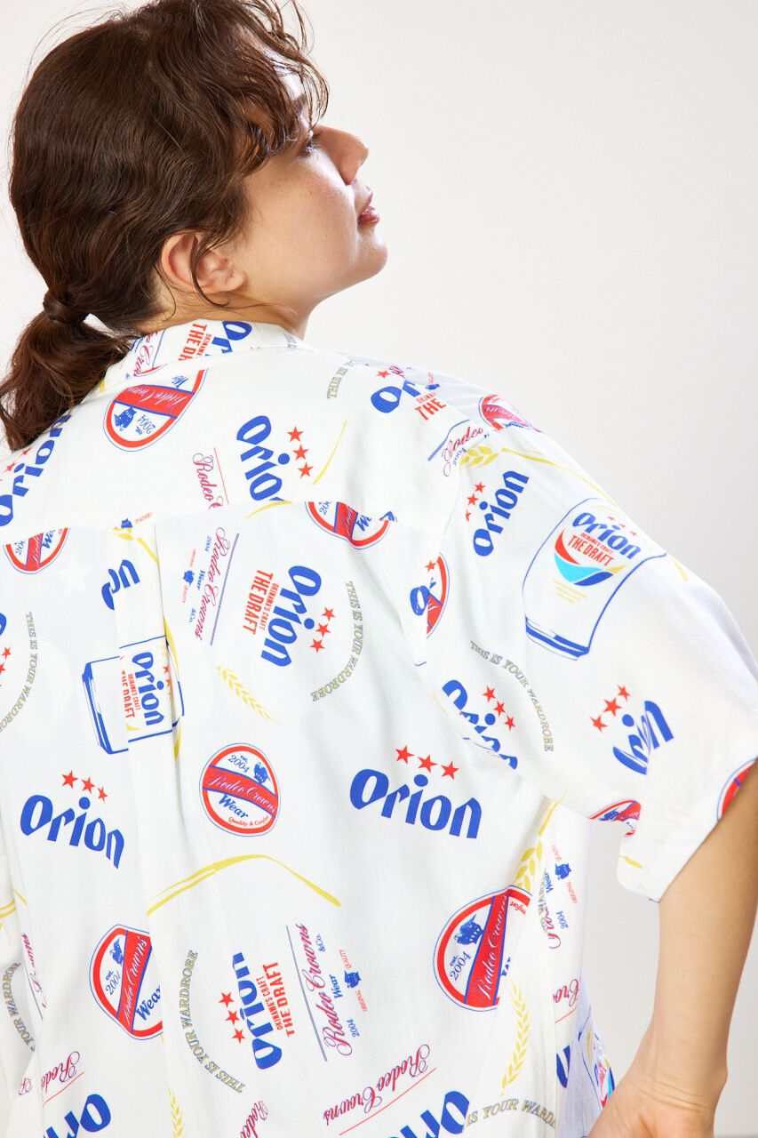 RODEO CROWNS「Orion Beer ｘRCSオープンカラーシャツ」|シャツ・ブラウス|