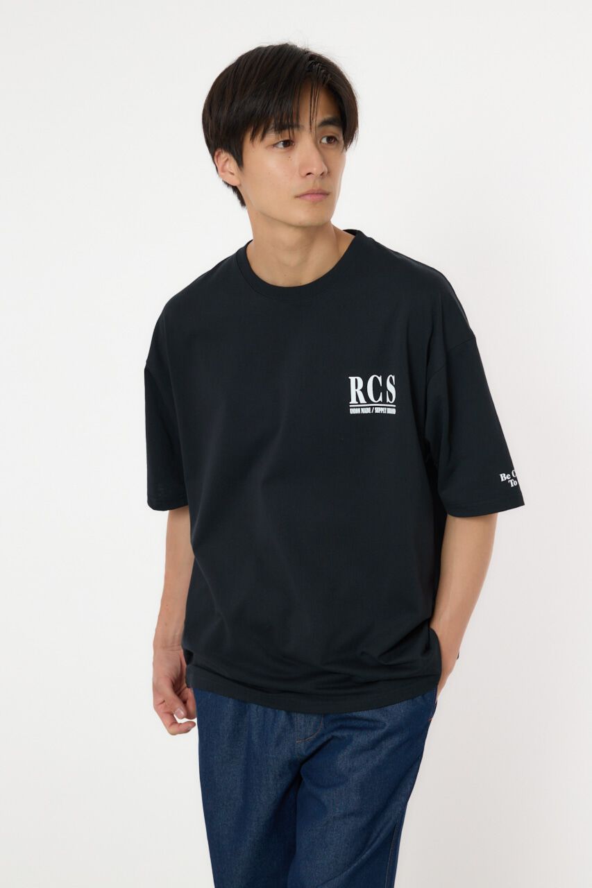 RODEO CROWNS「バンダナスターアップリケ Tシャツ」|Tシャツ・カットソー|BLK