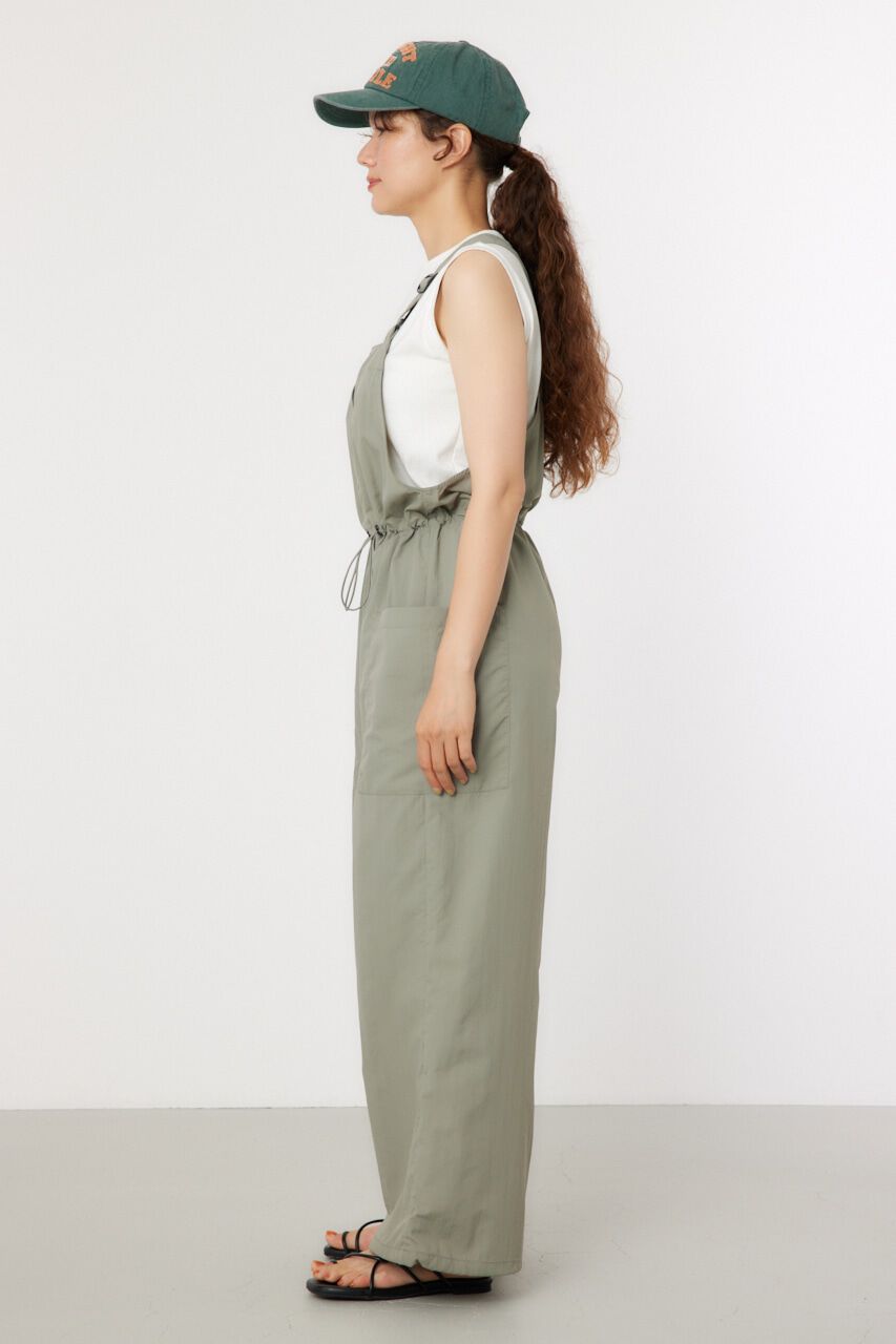 RODEO CROWNS「ウエストシャーリング ナイロンサロペット」|その他|