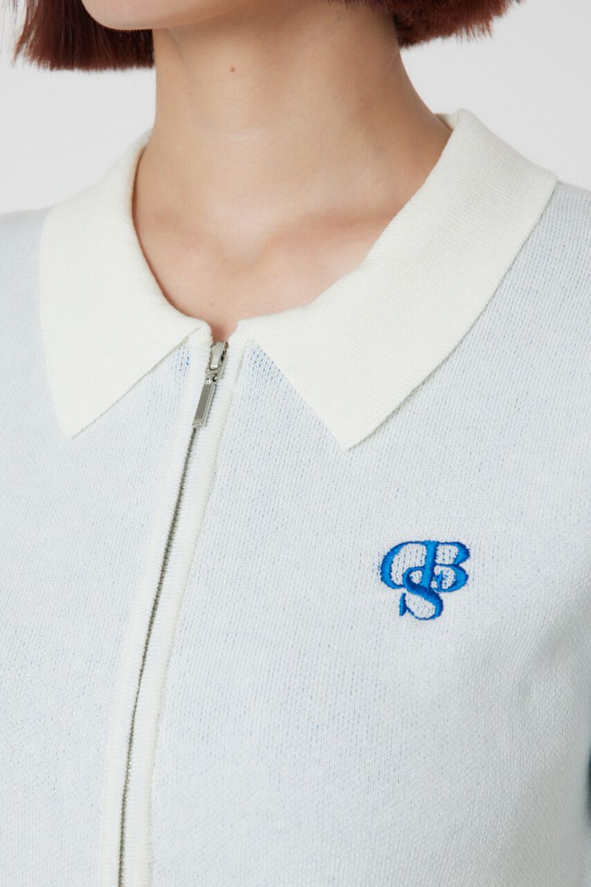 RODEO CROWNS「DSB ZIP KNIT トップス」|ニット・セーター|